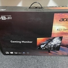 acer ゲーミングモニター165hz モニターアーム付き