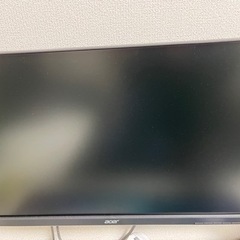 acer ゲーミングモニター165hz モニターアーム付き