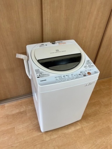受付終了⭐️東芝 洗濯機6kg2012年式 AW-60GL-W