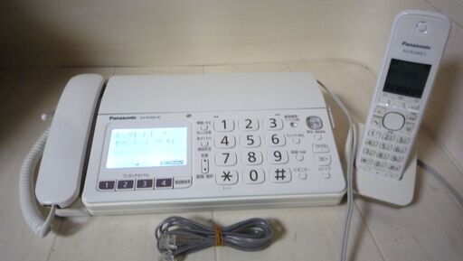 ☆パナソニック Panasonic KX-PD303DL おたっくす デジタルコードレスファクシミリ電話機FAX◆1台あると安心