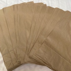 お渡し予定【未使用】贈り物やフリマに使える茶色の袋