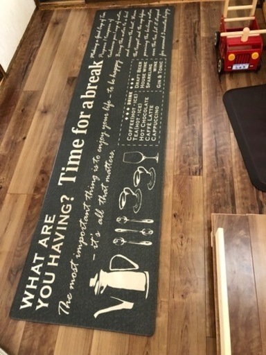 61cm×220cm キッチンマット PVC素材