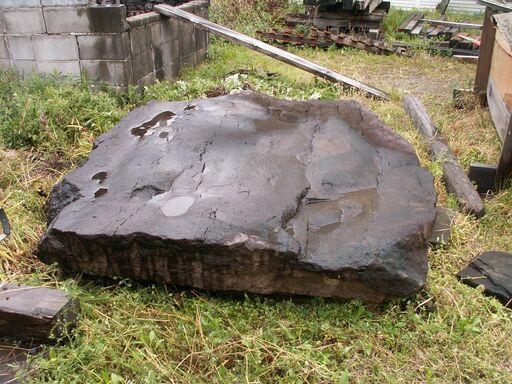 ●特価　値段交渉可　大きな沓脱石　靴脱ぎ石　庭石　小豆島産　￥3万　引き取り限定
