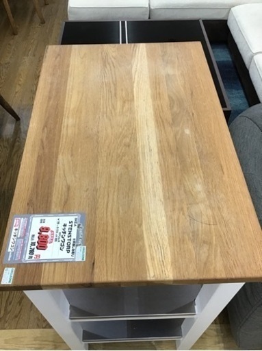 KP-59【ご来店頂ける方限定】IKEA  キッチンワゴン　ナチュラル×白