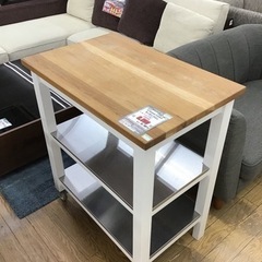 KP-59【ご来店頂ける方限定】IKEA  キッチンワゴン　ナチ...