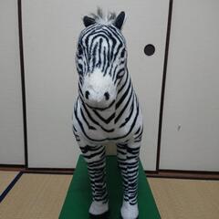 しまうま　ぬいぐるみの画像