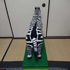 しまうま　ぬいぐるみの画像