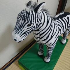 しまうま　ぬいぐるみの画像