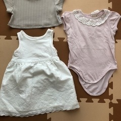 ベビー服　夏服　6着+下着
