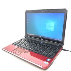 新品SSD 中古美品 日本製 15インチ 赤色 ノートパソコン ...