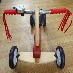 お値下げ！ラジオフライヤー クラシックタイニートライク 赤 4輪 足けりバイク 木製 乗用玩具 RADIO FLYER　西岡店の画像