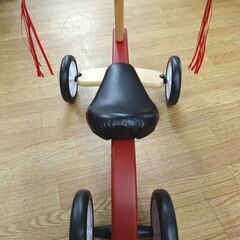 お値下げ！ラジオフライヤー クラシックタイニートライク 赤 4輪 足けりバイク 木製 乗用玩具 RADIO FLYER　西岡店の画像