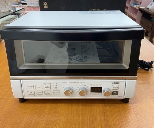 【レガストック川崎本店】タイガー コンベクションオーブン＆トースター マットホワイトTIGER やきたて KAT-A130WM　2020年製