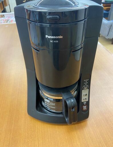 【レガストック江東店】パナソニック 沸騰浄水コーヒーメーカー 全自動タイプ ブラック NC-A56-K