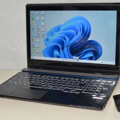 最新Windows11+office 新品爆速SSD512GB NEC NS750/A 高性能 i7-5500U/メモリ8GB/15.6インチ/ブルーレイ/タッチパネル/WEBカメラ/無線内蔵