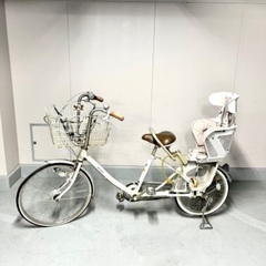 丸石自転車ふらっかーずコモ後ろ乗せ自転車