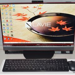 中古良品 一体型パソコン Windows10+office NE...