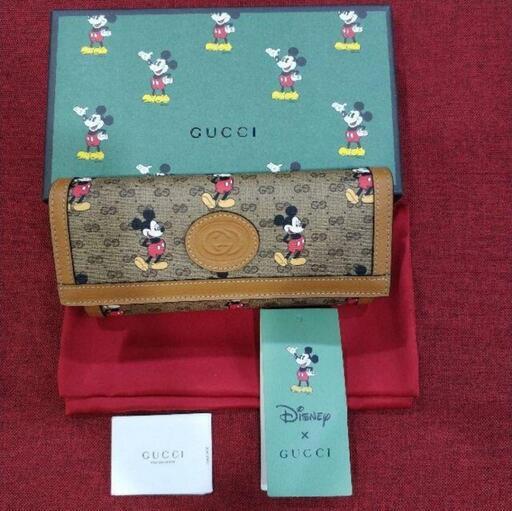 GUCCI財布　ミッキーマウス