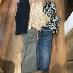 【お譲り先決定済み】Sサイズ　春夏ボトムス　５本