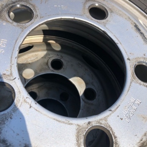 205/75R16ホイール付き6本　トラック用