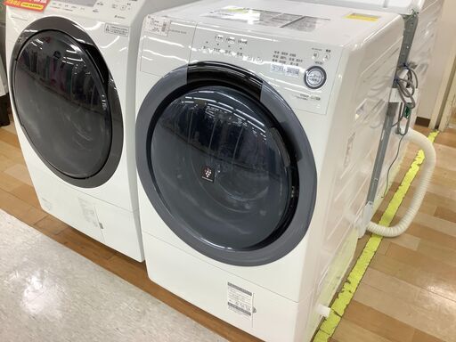6ヶ月保証付き　SHARP　ドラム式洗濯乾燥機
