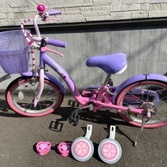 自転車　子供　16インチ　ソフィア