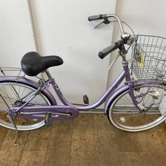 N186★miLTon★２４インチ普通自転車★防犯登録料込