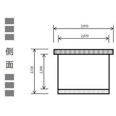 10.5帖★物置より安い新品プレハブDIY組立キットDVD図面無料送付★住宅.物置.ログハウス.倉庫.事務所.塾教室.運送はチャーター便ですの画像