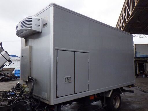 アルミバン ボデー 2ｔ 小型 箱 コンテナ 物置 DIY 倉庫 トラックコンテナ ガレージ（No.32452）