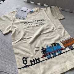 120cm  新品未使用タグ付き　機関車トーマス　半袖　男の子　 トーマスと仲間の画像