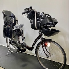 関東全域送料無料 保証付き 電動自転車 パナソニック ギュット 26インチ 3人乗り 6.6ah デジタル