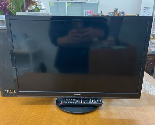 ★サマーセール！！店頭購入で50％OFF！★【レガストック川崎本店】シャープ 24V型 液晶 テレビ AQUOS LC-24P5-B ハイビジョン 外付HDD対応(裏番組録画) ブラック 2018年モデル