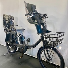 関東全域送料無料 保証付き 電動自転車　ブリヂストン　ビッケモブ　20インチ 3人乗り 8.7ah 現行