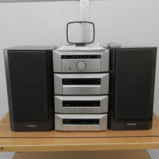 訳アリ品 システムコンポ パイオニア F-C3/A-C3/PD-C3/T-C3 ステレオチューナー アンプ CDプレーヤー カセットデッキ スピーカー セット 札幌 西区 西野