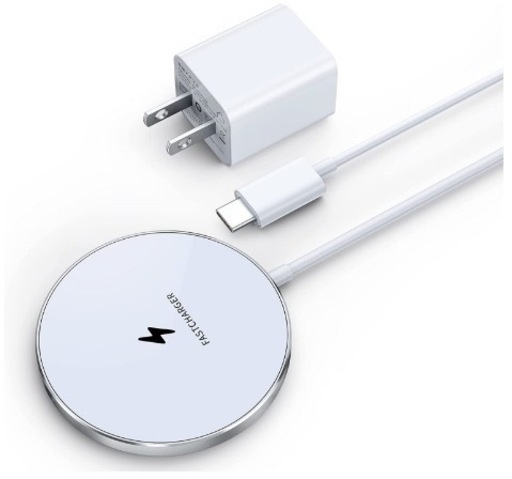 【20W USB-C急速充電器付属 Ma-gsafe対応】Aioockee ワイヤレス急速充電器 マグネット式 iPhone 13/13 Pro/13 Pro Max/13 Mini/12/12 Pro/12 Pro Max/12 Mini くっつくと充電 AirPods 2/Pro など機種対応 超薄型 貼り付け 無線充電器 7.5W/10W/15W出力 Type-C端子 強力磁気……