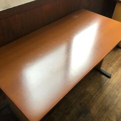 テーブル（飲食店）幅120×奥行60×高さ70センチ　状態良好の画像