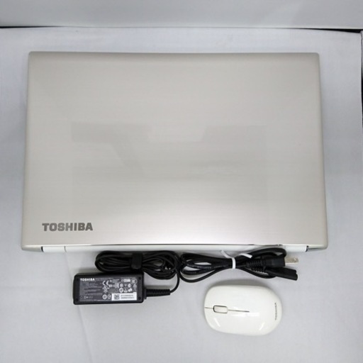 ○東芝 ノートパソコン ダイナブック T45/AGS Celeron 1.6GHz メモリ４GB HDD 1TB DVDマルチ Windows10 中古