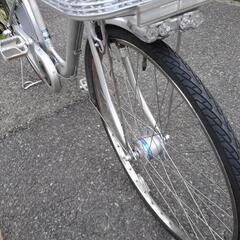 中古自転車1985 前後タイヤ新品！ ブリヂストン CU63BT 26インチ