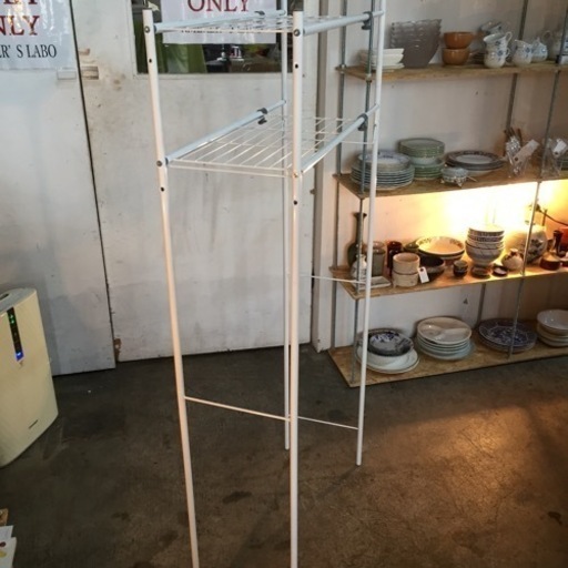 ★美品！綺麗です！★ランドリーラック 白