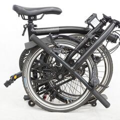 BROMPTON 「ブロンプトン」 S2L BLACK EDITION 2018年モデル ミニベロ 折り畳み 3722041500007の画像