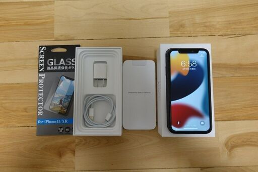 Apple iPhone11 128GB ブラック SIMフリー バッテリー91%