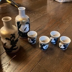 九谷焼　徳利　おちょこ