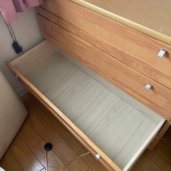 キャスター付き4段チェスト　現金手渡しの画像