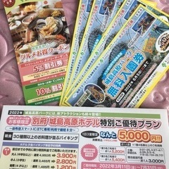 城島入園無料券