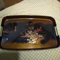 お盆　昭和レトロ　大きなおぼん　の画像