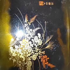 お盆　昭和レトロ　大きなおぼん　の画像