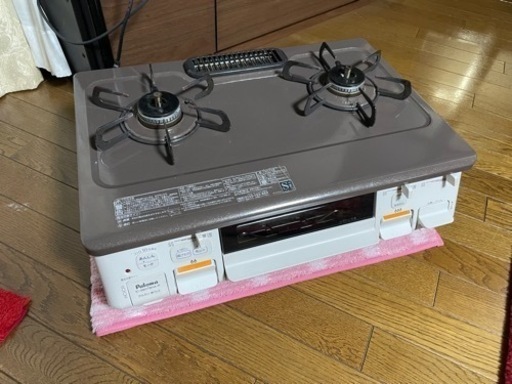 パロマ　2019年製ガスコンロ　IC-S807BHA-R