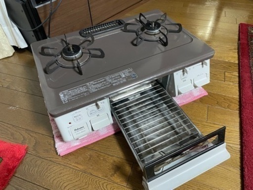 パロマ　2019年製ガスコンロ　IC-S807BHA-R