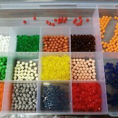 ▼値下げ▼アクアビーズ　大量の画像