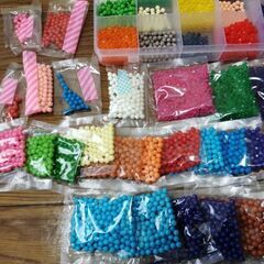 ▼値下げ▼アクアビーズ　大量の画像